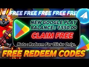 🤯 Free Redeem Code ( Bot )| Free Google Play Redeem Code | New Redeem Code Earning App | Redeem Code