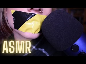 ASMR Playing with DUCT TAPE | Random sounds, shh , sticky sounds 💛