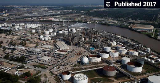 High Levels of Carcinogen Found in Houston Area After Harvey