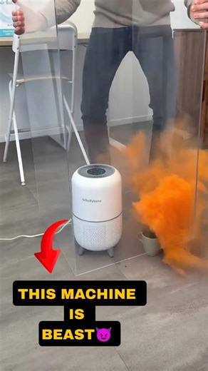 Testing a "Beast" Air Purifier (Wait for the end!) 💨 #viral #amazing # #airpurifier