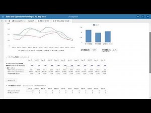 Demo Movie - Anaplan: S&OP(Sales & Operation Planning)