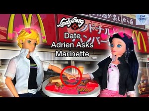 Date Adrien asks Marinette Out On A Date! Love? Miraculous Ladybug Season 2 Episode Doll