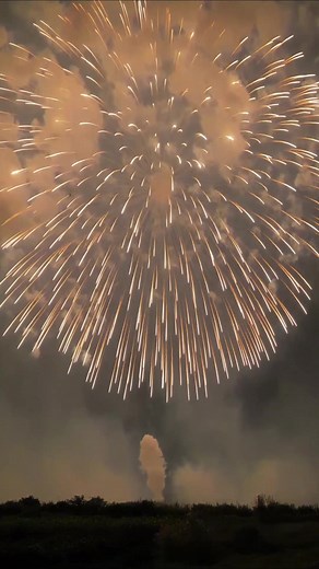 Massive 36-Inch Firework Shells Exploding in the Sky