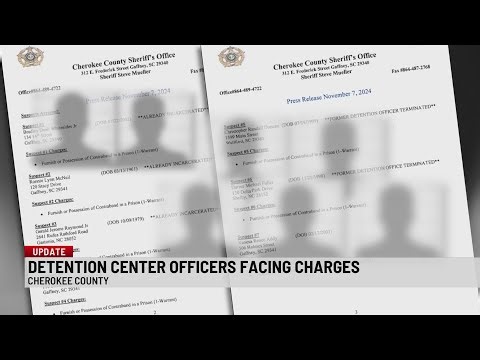 Detention officers, inmates accused of trying to bring drugs into Upstate jail