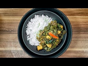 【Short Version】Taro Leaves in Coconut Milk - Laing - How to Cook