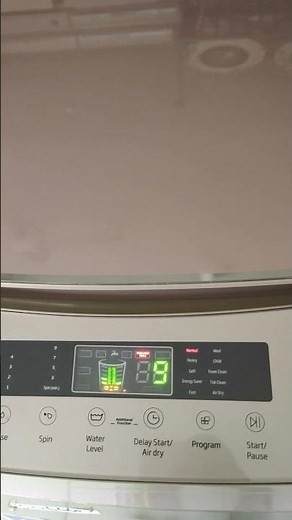 E2 Error Code in Dawlance Top Load Fully Automatic Washing Machine