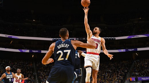 Stephen Curry with 30 Points vs. Minnesota Timberwolves