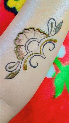 very easy & beautiful mehndi design #mehndi #henna #latestmehndidesign #mehndidesign