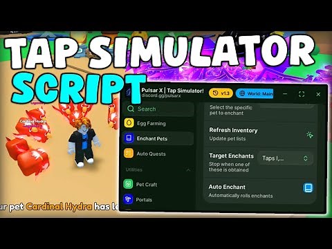 [✨UPDATE] Roblox Tap Simulator Script Auto Tap, Fast Click, Dupe Pets Pastebin 2026