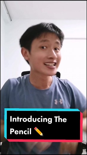 Introducing the pencil! ✏️