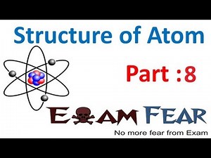 Chemistry Structure of Atom part 8 (Thompson atomic model) CBSE class 11 XI
