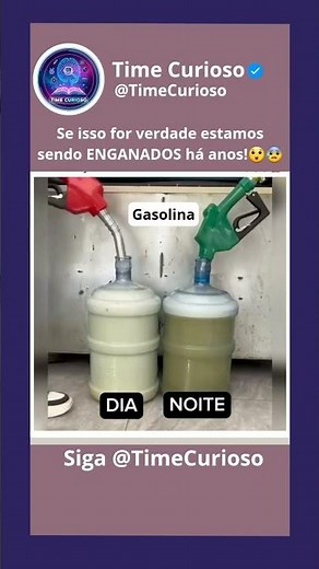 Será se já fomos enganados? 😲 #curiosidades #dinheiro #combustivel