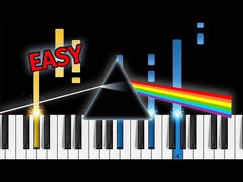 Pink Floyd - Us And Them - EASY Piano Tutorial