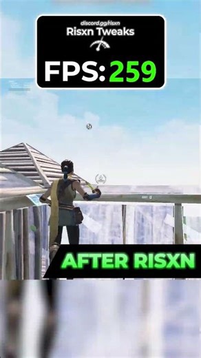 FPS Before vs After Optimization 😳 Insane Results #shorts