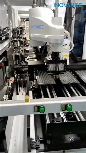 이노밴스 SCARA로봇 조립 시연 | Inovance | SCARA #shorts #scara #assembly #robot #automation #machine #산업용로봇
