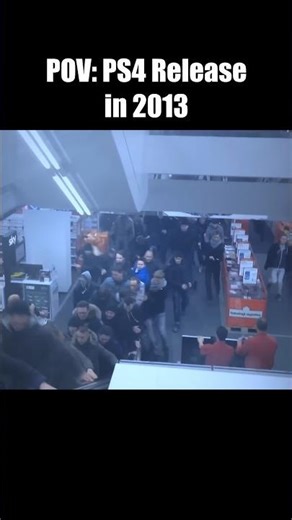 POV: PS4 Release in 2013 Was Absolute Chaos 😭🎮 #nostalgix #nostalgiaplaystation