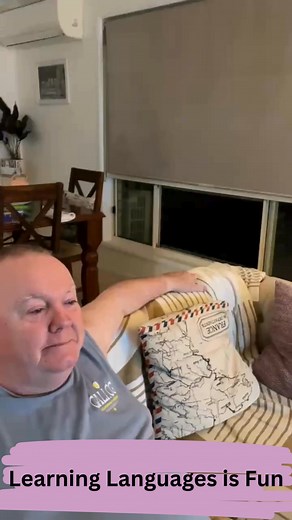 6.3K views · 28 reactions | Learning languages can be fun. Can't quit get the words. | Travel-Love-Cook | Facebook