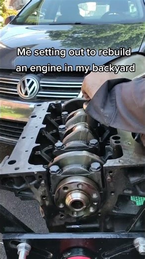 TDI engine build complete