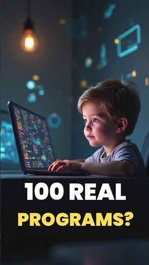 What Happens When a Kid Builds 100 Real Programs?