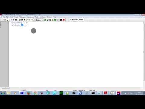 Steps for compiling a program in MPLAB IDE