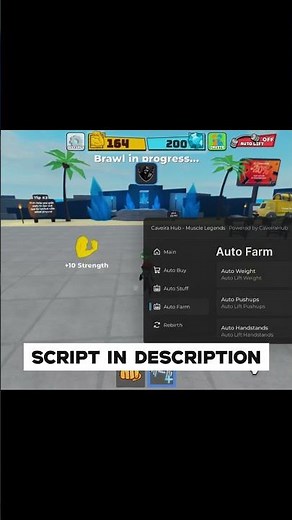 Roblox Muscle Legends Script #roblox #robloxscript #musclelegends #scriptmusclelegends #shorts