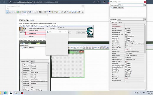 [Cheat Engine] #1-Cheat Form 教程-从CE官方Wiki学习制作cheatform