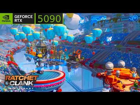 Ratchet & Clank: Rift Apart DLSS 4.5 | RTX 5090 [4K] Ray Tracing ON | Ryzen 7 9800X3D