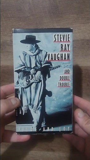 Stevie Ray Vaughan And Double Trouble Pride And Joy 1990 Live Music VHS #blues #vhs #physicalmedia