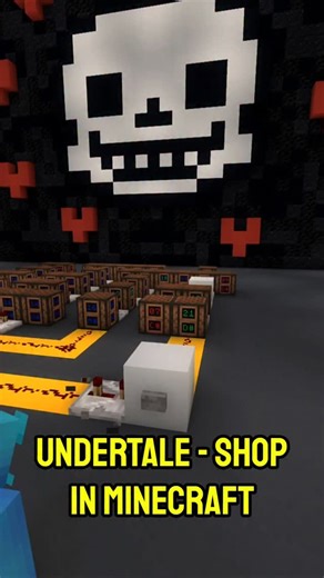 Blue Buddy on Instagram: "Undertale - Shop in Minecraft Note Blocks 🎹✨ #minecraft #minecrafttutorial #minecraftmusic #noteblocks #undertale"