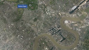 Flyover: The Olympic Village