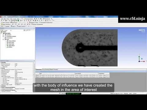 ✅ ANSYS CFX Tutorial - Meshing NACA 4412 Airfoil - Part 3/4