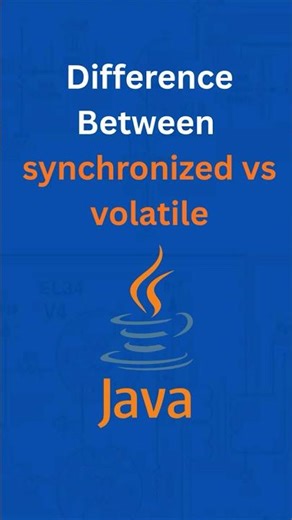 Difference Between synchronized vs volatile in Java