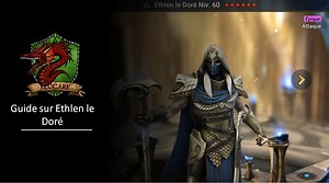 Guide sur Ethlen le Doré artefact et maîtrise