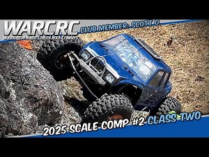 Scott O’s Axial SCX10 Pro at 2025 WARCRC Scale Comp 2