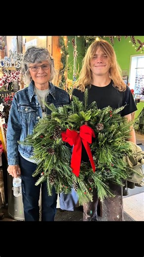 2.1K views · 26 reactions | Making & decorating your own fresh & fragrant Christmas has never been so easy at Jazzi’s Wreath-making classes! | Jazzi's Flower Center | Facebook