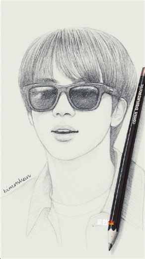 Happy Birthday Jin Oppa🥳🎊💐🎂#jin #jindrawing.@bts.bighitofficial#pencilart #seokjin#jinbts #short
