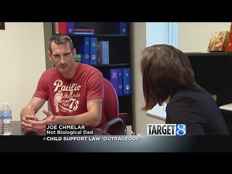 Child support law 'outrageous'