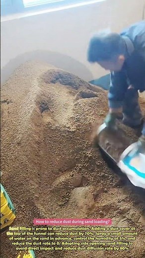 Homemade sand funnel, one bag of sand can be filled in seconds #practical #diy #clever