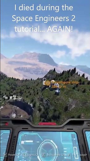 Can you die in the tutorial? | Space Engineers 2 #spaceengineers2 #gaming #crash #vs2