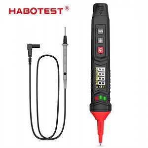 HABOTEST Pen Type Digital Multimeter AC/DC Voltage Tester 4000 Counts Intelligent Professional Current Meter Non-Contact Voltmeter Sensor Pen Test