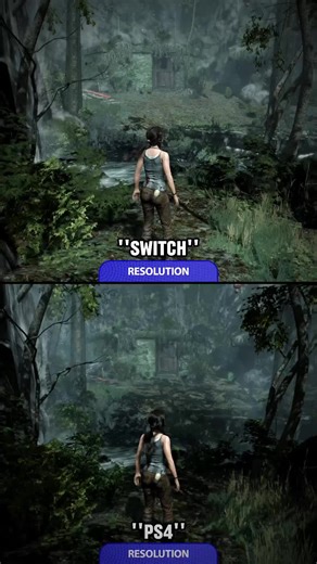 Tomb Raider Definitive Edition: SWITCH vs PS4 Comparison