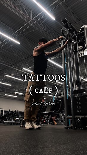 Men's Shin and Calves Tattoo Ideas - Fire Calf Tattoo and Rune Tattoos
