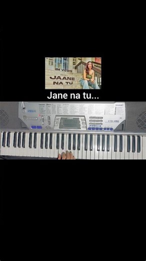 Jane Na Tu Song Piano Tutorial #indiemusic #indiepop #indiesongs #tutorials #asthetic #lofi #music