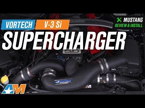 2015-2017 Mustang GT Vortech V-3 Si Supercharger System - Black Review & Install