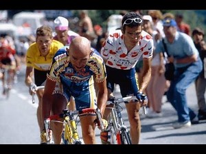 Tour de France 1997 - Marco Pantani wins on Alpe d'Huez, ahead of Ullrich, Virenque and Riis