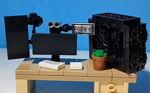 「简单易学」乐高MOC电脑