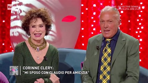Corinne Clery: "Sposo Claudio Gentili per amicizia" - Storie al bivio weekend 04/04/2026