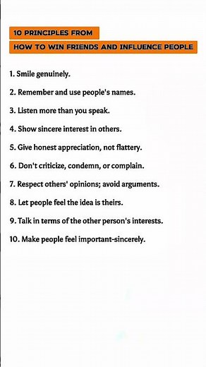 How to win friends and influence people