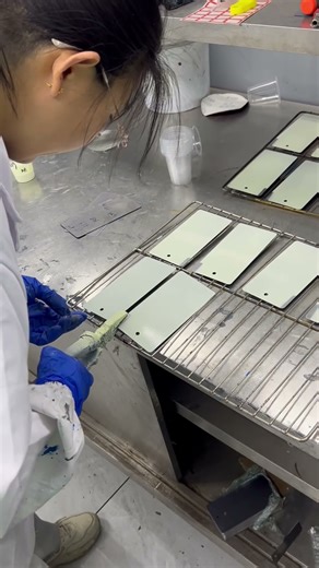 Effect test of anti-flash rust agent .... #automation #manufacturing #chemistry