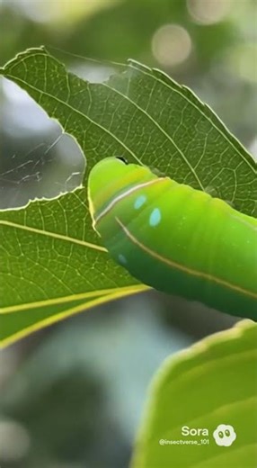 You Can See the Wings Inside | Translucent Green Pupa